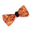 The Worthy Dog Halloween Bones Bow Tie - Adjustable Pet Collar Accessory