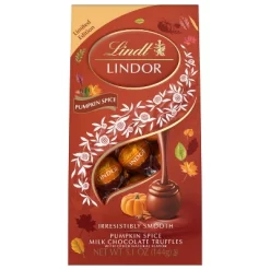 LINDOR, Lindt Fall Harvest Chocolate Pumpkin Spice Bag Candy - 5.1oz -Halloween Costume Store GUEST 42943240 66a2 417a 8494 7938a50d8145