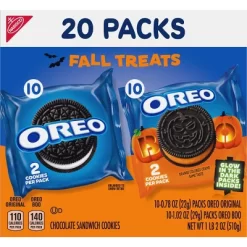 Oreo Fall Treats Trick Or Treat Halloween Cookies Variety Pack - 18oz/20ct 18 Oreo Fall Treats Trick Or Treat Halloween Cookies Variety Pack - 18oz/20ct -Halloween Costume Store GUEST 42cc1b69 e208 4f23 b31a df39feb35eae