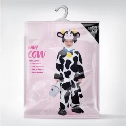 Joyfy Toddler's Halloween Costume Cow Pajamas Costume For Halloween Dress Up Party -Halloween Costume Store GUEST 4458156b 64ba 4187 9bb8 f8f7cade5e90