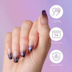 KISS Products Design Fake Nails - Heartbeats - 31ct -Halloween Costume Store GUEST 456b7a79 b885 4fe9 816d 567eeebd2b5f