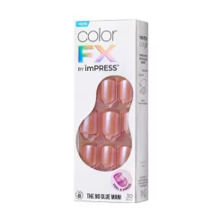 KISS Products ColorFX By ImPRESS Press-On Fake Nails - Short Squoval - Distraction - 30ct -Halloween Costume Store GUEST 45f47689 1978 467d 8678 3738c1b1982d