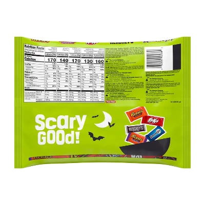 HERSHEY'S Chocolate Assorted Halloween Candy Snack Size - 21.8oz/40pc 3 HERSHEY'S Chocolate Assorted Halloween Candy Snack Size - 21.8oz/40pc - Image 3