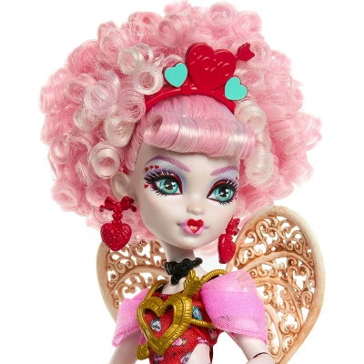 Monster High Scary Sweet Birthday Cupid Asteria Doll In Party Dress With Balloon & Gift 3 Monster High Scary Sweet Birthday Cupid Asteria Doll In Party Dress With Balloon & Gift - Image 3