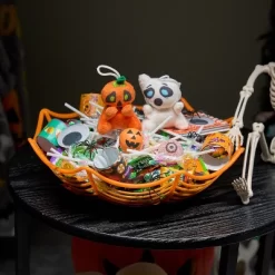 Joyfy 5pcs Halloween Plastic Spider Web Bowls Candy Basket, Candy Bowl Tableware Decorations, Halloween Candy Dish Trick Or Treat Party Supplies -Halloween Costume Store GUEST 491a4c0a 37e0 41bb be3f ecc7d411f593