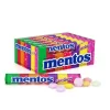 Maison Mentos Rainbow Flavor Chewy Mint Candy Full Size Rolls 6/10/15/40 Pack - Bulk Packaging