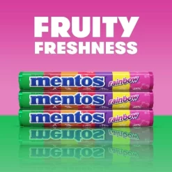 Maison Mentos Rainbow Flavor Chewy Mint Candy Full Size Rolls 6/10/15/40 Pack - Bulk Packaging -Halloween Costume Store GUEST 49c07681 ba96 451d a864 0227f8056243