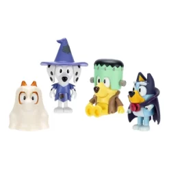 Bluey Costume Party Figures 4pk: Articulated Plastic Mini Figurines & Bluey Toys Collection -Halloween Costume Store GUEST 4b8a5cda 9df8 46c4 a242 8ea42fb759b4