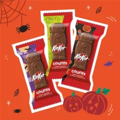 Kit Kat Milk Chocolate Counts Halloween Candy Jumbo Bag Snack Size - 16.52oz -Halloween Costume Store GUEST 4ceb3274 ba11 49a0 b608 8aeaa2a0b72c