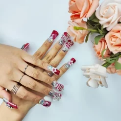 VYNXARIA Elegant Press-On Nails For Effortless Glam£¬Size L 19 VYNXARIA Elegant Press-On Nails For Effortless Glam£¬Size L -Halloween Costume Store GUEST 4cff1b3d 9e02 4441 b59c effe07f0f2b3