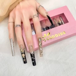 Vynxaria Black Luxurious Wearable Nails For Special Occasions Size M -Halloween Costume Store GUEST 4e9d7061 d604 4da5 8d42 2db76ff4b934