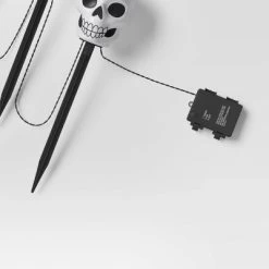 5ct Plastic Skeleton Halloween Novelty Pathway Lights With Cool White LEDs - Hyde And EEK! Boutique™: Outdoor Skeleton Decor, Battery Operated -Halloween Costume Store GUEST 54564539 a3ab 43bb 8d06 54a72441b54a