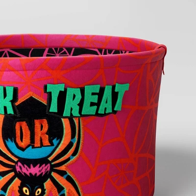 7.5" Halloween Trick Or Treat Fabric Basket - Hyde And EEK! Boutique™ 3 7.5" Halloween Trick Or Treat Fabric Basket - Hyde And EEK! Boutique™ - Image 3