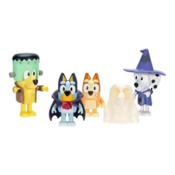 Bluey Costume Party Figures 4pk: Articulated Plastic Mini Figurines & Bluey Toys Collection -Halloween Costume Store GUEST 556a8044 3ea5 488b 91aa 54ca0bd862cb