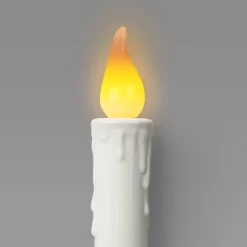 6ct 7" LED Battery Operated Color Changing Hanging Candle Lights Halloween Decorative Prop White - Hyde And EEK! Boutique™ -Halloween Costume Store GUEST 5614f9ee 4151 4b61 9de2 9686e9d3ba9b