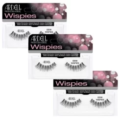 Ardell Wispies Lashes - Demi Wispies Black - 65012 (3 Pack)