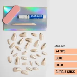 Chillhouse Chill Tips Fake Nails - Design Studio - Tipsy Tinsel - 24ct -Halloween Costume Store GUEST 58f51398 444d 4767 a430 05e7ddb57a4b