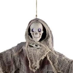 Northlight 36" Prelit Touch Activated Death Reaper Hanging Halloween Decoration - White/Gray 10 Northlight 36" Prelit Touch Activated Death Reaper Hanging Halloween Decoration - White/Gray -Halloween Costume Store GUEST 5b1f5606 cacd 4a4e 8fae 7c7bdaa13239