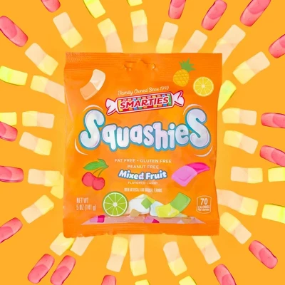 Smarties Squashies – Soft & Chewy Foam Gummies – Available In Multiple Flavors – 1 Pack Or 12 Pack Case 1 Smarties Squashies – Soft & Chewy Foam Gummies – Available In Multiple Flavors – 1 Pack Or 12 Pack Case