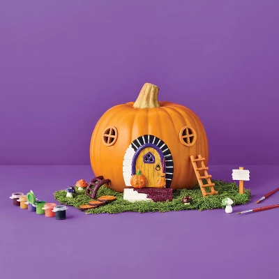 Halloween Craft Ceramic Pumpkin Décor Painting Kit - Mondo Llama™ 1 Halloween Craft Ceramic Pumpkin Décor Painting Kit - Mondo Llama™