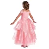 Disguise Wicked Girls' Glinda The Good Witch Halloween Prestige Costume Dress - Pink - 10-12