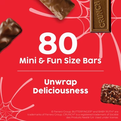 Halloween Butterfinger Assorted Chocolates Candy - 31.8oz/80ct 3 Halloween Butterfinger Assorted Chocolates Candy - 31.8oz/80ct - Image 3