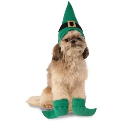 Rubie's Elf Hat W/ Boot Cuffs Dog Costume -Halloween Costume Store GUEST 6151e257 bf82 44de b749 7f684b8cf9e1