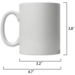 Halloween Costume Store 2 Crazy Dog I Had A Nightmare About You Coffee Mug Funny Halloween Ceramic Cup-11oz