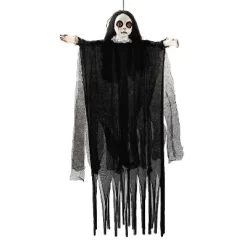 Sunstar 4 Ft. 3" Posable Hanging Girl Dressed In Black Halloween Decoration