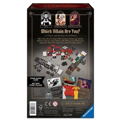 Ravensburger Disney Villainous: Perfectly Wretched Board Game: Creative Thinking & Problem Solving, 2-3 Players 2 Ravensburger Disney Villainous: Perfectly Wretched Board Game: Creative Thinking & Problem Solving, 2-3 Players - Image 2