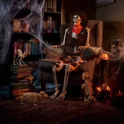 Yescom 2Pcs Poseable Dachshund Dog And 1 Pcs Cat Skeleton Life Size Pet Animal Halloween Yard Decor -Halloween Costume Store GUEST 66ed99e9 6aee 43ef 990a 411530ab67e6