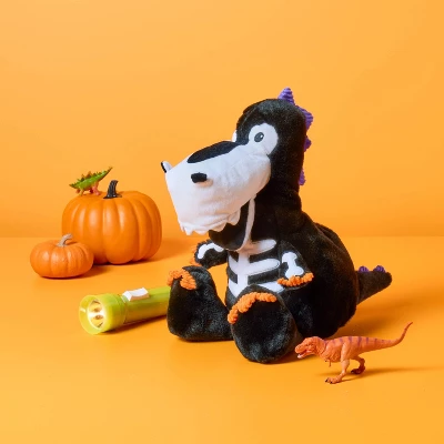 12.5" Glow In The Dark T-Rex Stuffed Animal - Gigglescape™: Polyester Character Plush Toy 1 12.5" Glow In The Dark T-Rex Stuffed Animal - Gigglescape™: Polyester Character Plush Toy