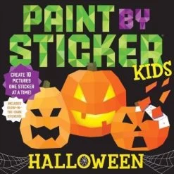 Paint By Sticker Kids: Halloween - By Workman Publishing (Paperback)