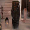 Northlight Animated Shaking Chained Coffin Halloween Decoration With Sound - 63"