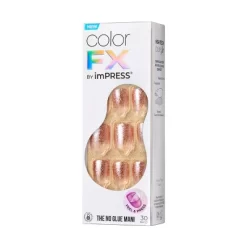 KISS Products ColorFX By ImPRESS Press-On Fake Nails - Short Squoval - Dimension - 30ct -Halloween Costume Store GUEST 703e6f97 8d38 4d30 ba38 7fb6a6d9749e