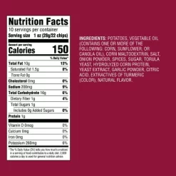 Fall Harvest Stuffing Flavored Wavy Potato Chips - 10oz - Good & Gather™ -Halloween Costume Store GUEST 7128c71e 9901 4823 bbbc 5ce46ad1279b