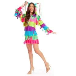 Tipsy Elves Women's Pinata Halloween Costume Dress - Cute Rainbow Costume Dress For Halloween -Halloween Costume Store GUEST 72798719 9516 428e ac22 89a8a5d922e7