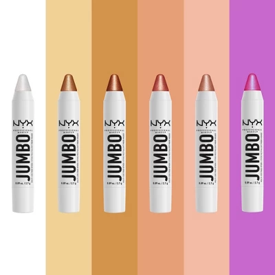 NYX Professional Makeup Jumbo Multi-Use Face Stick Highlighter - 1oz 6 NYX Professional Makeup Jumbo Multi-Use Face Stick Highlighter - 1oz - Image 6