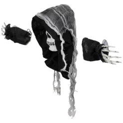 Northlight 10" Spooky Skeleton 3-D Halloween Window Decoration -Halloween Costume Store GUEST 730731a2 a259 4355 819b 5d242055fe8d