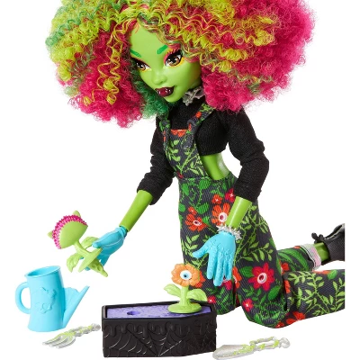 Monster High Fearbook Venus McFlytrap Fashion Doll With Yearbook And Unearthed Club Accessories 2 Monster High Fearbook Venus McFlytrap Fashion Doll With Yearbook And Unearthed Club Accessories - Image 2
