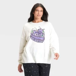 Women's Halloween Fleece Pajama Sweatshirt - Hyde And EEK! Boutique™ -Halloween Costume Store GUEST 7a723f47 d893 4f70 a09b 57d24b36aa18