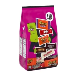 HERSHEY'S Chocolate Assorted Halloween Candy Miniatures - 35.93oz/110pc