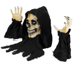 Northlight 8" LED Lighted Grim Reaper With Sound Outdoor Halloween Decoration -Halloween Costume Store GUEST 7a9c934e 88a6 4e1f a695 0c800dd3788c