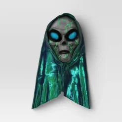 Adult Light Up And Glow Under Blacklight Alien Mask - Hyde And EEK! Boutiqueâ„¢