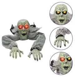 Joyfy Groundbreaking Zombie Halloween Décor, Halloween Climbing Zombie Sound And Flashing Eyes, Yard Garden Party Decorations For Outdoor Indoor -Halloween Costume Store GUEST 7c1a4440 47c2 47c6 90dd f247b64b6624