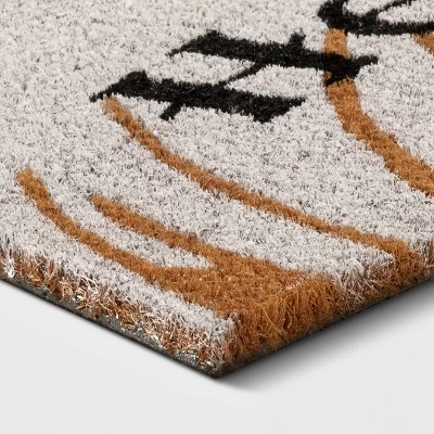 1'6"x2'6" Ghostly Hello Doormat - Hyde And EEK! Boutique™ 2 1'6"x2'6" Ghostly Hello Doormat - Hyde And EEK! Boutique™ - Image 2