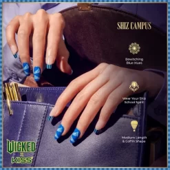 Wicked X KISS Products Fake Nails - Shiz Campus - 33ct -Halloween Costume Store GUEST 7d28d8c0 6e70 4ff4 909d 6f2b743e0ff0