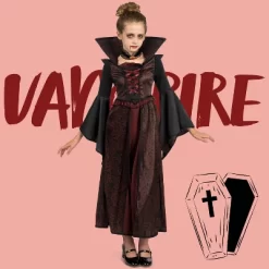 Joyfy Halloween Costume Royal Vampire Set For Girls Halloween Dress Up Party, Carnival Cosplay -Halloween Costume Store GUEST 7d62a2aa 8193 4d42 be02 d9d9efc1ee57