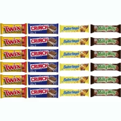 Mars 12/24 Pack Twix, Crunch, Milky Way &Butter Finger Full Size Individually Wrapped Candy Bars Bulk Assortment 7 Mars 12/24 Pack Twix, Crunch, Milky Way &Butter Finger Full Size Individually Wrapped Candy Bars Bulk Assortment -Halloween Costume Store GUEST 7f845f1f 8172 4293 96a6 83f4cb44639a