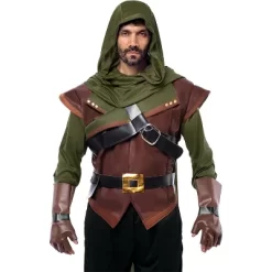 Joyfy Boys’ Robin Hood Halloween Costume - Green Renaissance Robin Outfit Set For Kids Halloween Role Play Dress Up Parties -Halloween Costume Store GUEST 81471a3c bfa2 49e3 ab0a f751399695fe